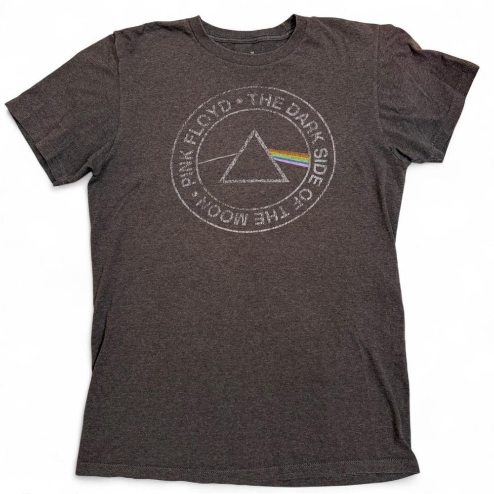 Pink Floyd "Dark Side of the Moon" Heather Charcoal Tee | Size M - Picture 2 of 7